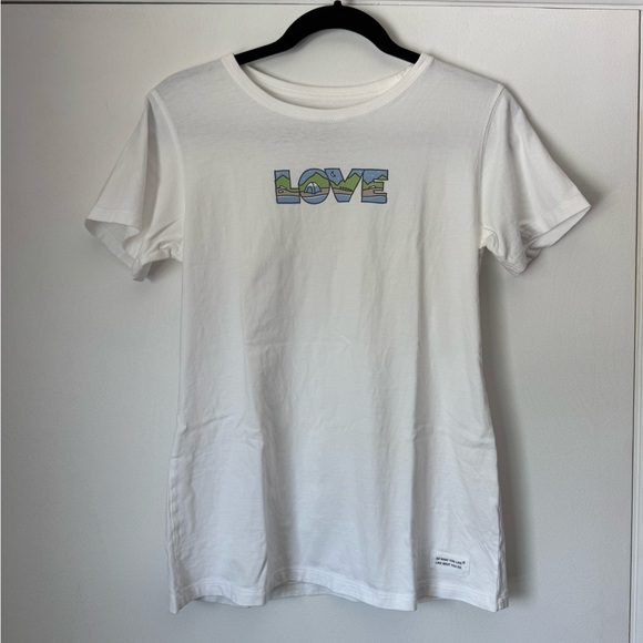 Life Is Good Tops - Life Is Good Women’s Classic Fit Love Tee